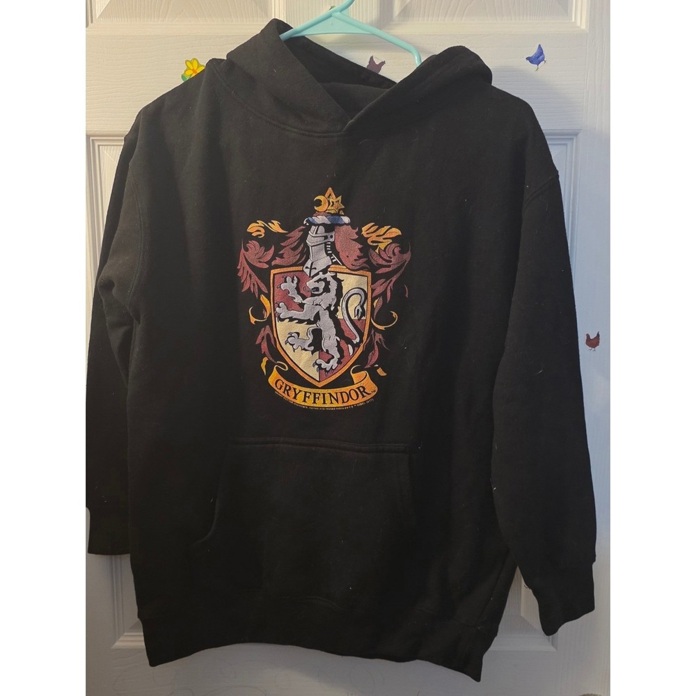 Harry Potter Gryffindor Youth Hoodie Sweatshirt‎ Size YXL Black